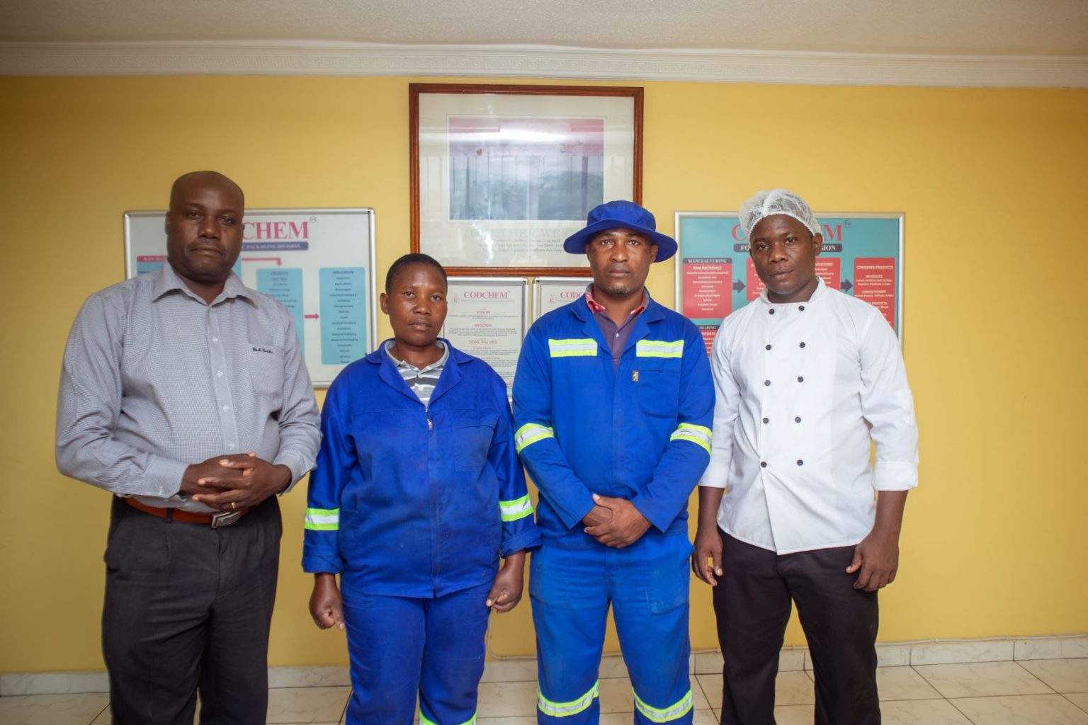 Logistics and operations crew in uniform